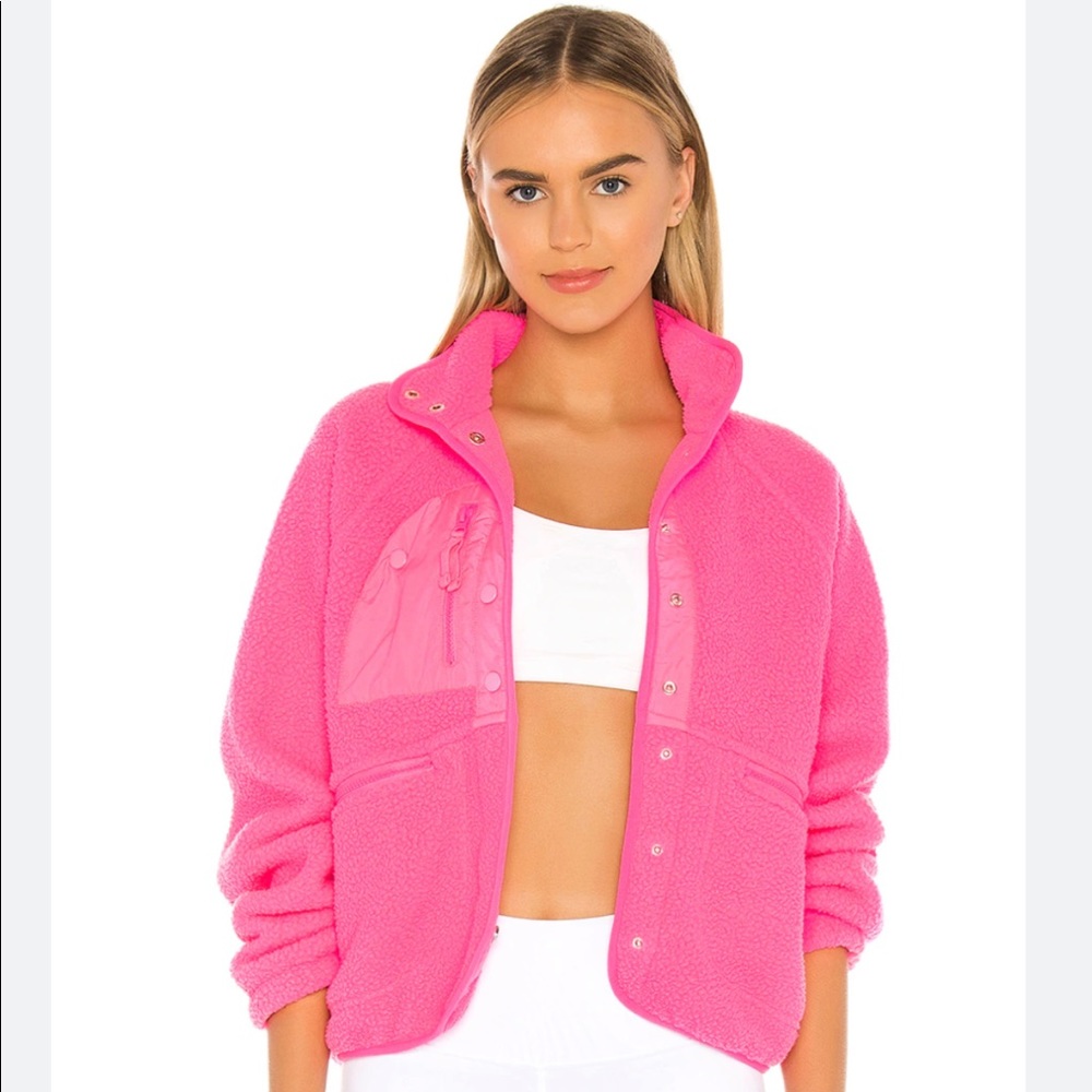 Free people movement hit the slopes fleece jacket